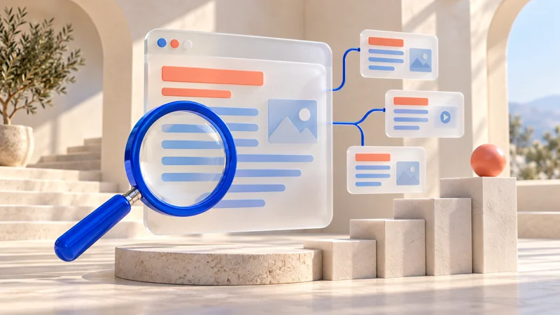 SEO ve içerik stratejisi için hazırlanan görsel